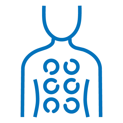 Icono de fisioterapia para reumatismos